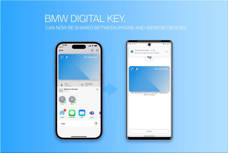 BMW Digital Key certification