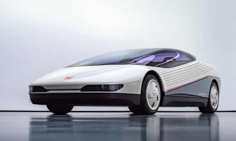 The 1984 Honda HP-X Concept: A Wedge-Shaped Vision Makes a Grand Return at Pebble Beach