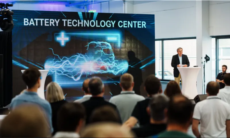 Mercedes-Benz Mannheim Plant Unveils Pioneering Battery Technology Center