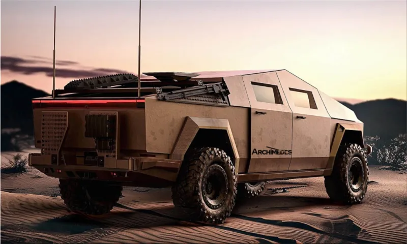 The Ultimate Apocalypse-Ready Off-Roader: The Jet-Fueled Cybertruck Kit